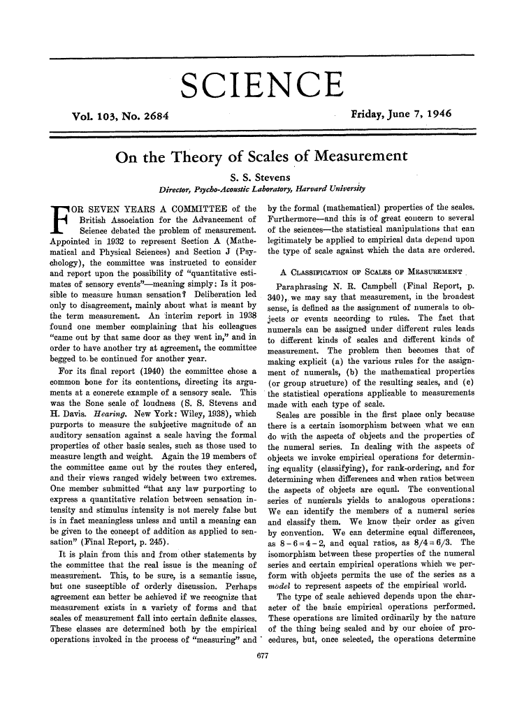 Stevens (1946)